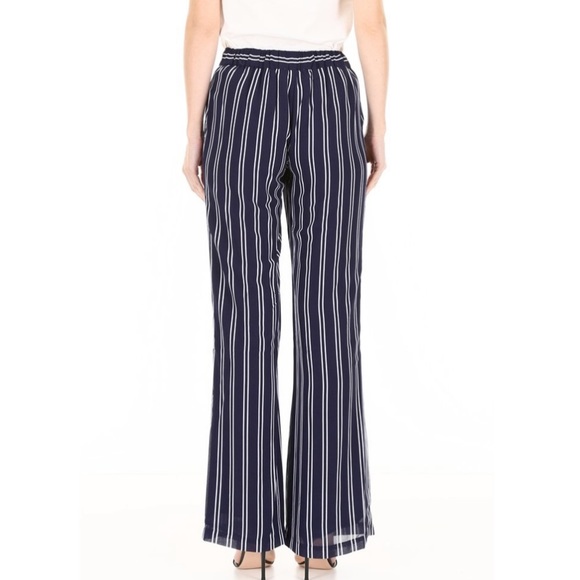 Michael Kors striped wide leg pants - Picture 2 of 5